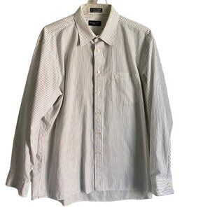 Christian Dior Men's Long Sleeve Button Down Shirt Neck 17